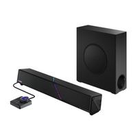 ASUS ROG Gjallar Dolby Atmos 2.1.2 žaidimų garso juosta su belaidžiu žemųjų dažnių garsiakalbiu
