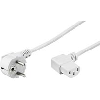 DSIT kampinis maitinimo laidas Schuko į IEC C13, 2 m, baltas
