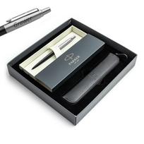 Parker Jotter Bond Street Black CT tušinukas su graviravimu / dėklas / dovanų rinkinys