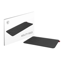 MSI Agility GD23 | Mouse pad | 220 x 320 x 3 mm | Black