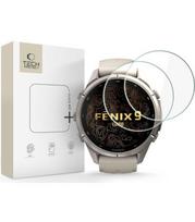Apsauginis grūdintas stiklas Garmin Fenix 9 Pro (43 mm) laikrodžiui "Tech-Protect Glass Fit+ 2-Pack"