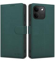 Žalias atverčiamas dėklas Xiaomi Redmi Note 17 Pro Max 5G telefonui "Tech-Protect Wallet"