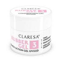 Claresa Rubber Gel 3 konstrukcinis nagų gelis, 90 g