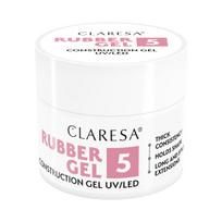 Claresa Rubber Gel 5 konstrukcinis nagų gelis, 90 g