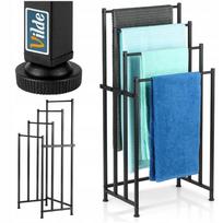 Pastatomas rankšluosčių laikiklis Vilde, metalinis, juodas