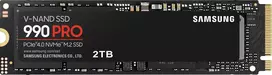 „Samsung 990 PRO“ 2000GB SSD diskas, M.2 2280 formos, puslaidininkinis diskas, PCIe Gen4x4 sąsaja, skaitymo greitis – 7450MB/s, rašymo greitis – 6900MB/s
