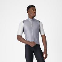 Castelli ARIA 2 VEST / Silver Gray/Dark Gray / Dviratininko liemenė nuo vėjo (L)