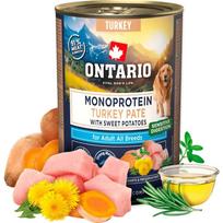 Ontario Adult Monoprotein Turkey kalakutienos paštetas su batatais 400 g 200g