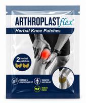 ARTHROPLAST FLEX šildantys žolelių pleistrai kelių sričiai, 2 vnt.