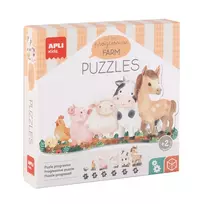 APLI Kids Mano pirmoji dėlionė: Ūkio gyvūnai