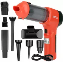 YATO rankinis dulkių siurblys / oro pūstuvas 2-in-1, 11,1 V, 15 000 Pa