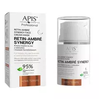 APIS_Retin-Ambre Synergy Home terApis naktinė kreminė kaukė su retinoliu ir gintaro rūgštimi, 50 ml