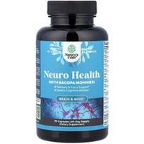 Nature's Craft, Neuro sveikatos papildas su Bacopa Monnieri, 90 kapsulių