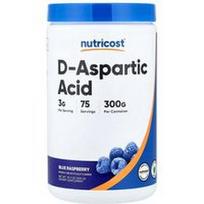 Nutricost, D-asparto rūgštis, mėlynųjų aviečių, 300 g