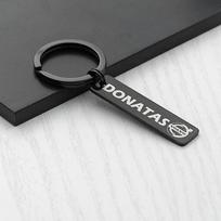 Graviruotas raktų pakabukas su automoblio logotipu ir vardu