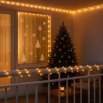 LED kalėdinė šviečianti žarna 1200 LED Geltona ir 50 m