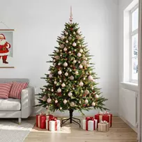 Dirbtinė kalėdinė eglutė su rutuliuku 240 cm 300 LED