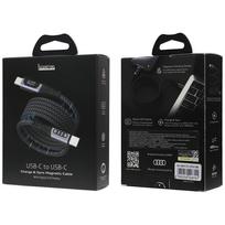 Audi USB-C to USB-C 2.0 Charge  AND  Sync Cable, 20V, 3A, 60W, black