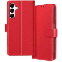 Piniginė - Chesterfield - Samsung Galaxy A16 - Raudona - Pusiau kieta - Vaizdo palaikymas