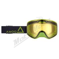 Krosiniai / Sniego akiniai AMOQ Vision Vent+ Magnetic Juoda / Žalia (Geltona stikliukas)