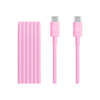 Apple USB-C to USB-C Woven Cable (1.5m) - Power Pink | Apple | MK8P4ZM/A