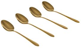 Desertinis šaukštelis Homla Abele 244288, nerūdijantysis plienas, aukso sp., 4 vnt., 14 cm