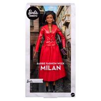 Lėlė Mattel Barbie Signature Fashion Week Milan JJX31, 30 cm, raudona sp.