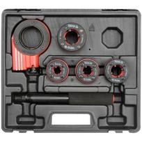 Yato vamzdžių sriegimo rinkinys YT-29001, 5 vnt, 3/8" 9.5 mm, 1/2" 12.7 mm, 3/4" 19.0 mm, 1" 25.0 mm, plienas, 9Cr2 galvutės
