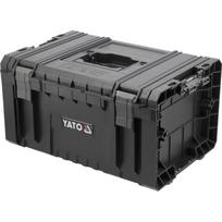 Yato įrankių dėžė 23B S12 YT-09164, 241x450x321mm, PP, 3 skyriai, rankena, transportavimo laikiklis, vandeniui atsparus dangtis