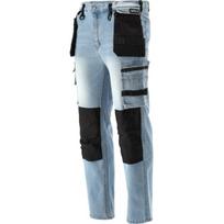 Yato darbo kelnės YT-79073, L/XL, 180-188 cm, 98-106 cm, 325 g/m², 17 kišenės, užtrauktukas, saga, I kategorija