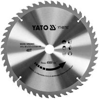 Yato pjūklo diskas medienai YT-60792, 315mm, 30mm, 48 dantys, 4500rpm, volframo karbidas, laminatas