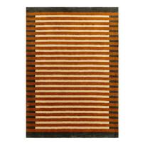 Oranžinės spalvos iš perdirbto pluošto kilimas 120x170 cm Lois – MADE