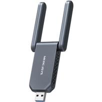 Mercusys MA37BEH, tinklo adapteris, BE6500, 2882Mbps, 688Mbps, 2.4 GHz, 5 GHz, 6 GHz, WPA3-SAE, USB 3.0