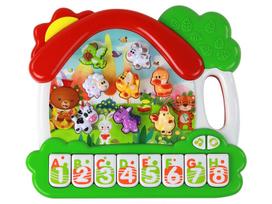 Edukacinis vaikiškas pianinas Lean Toys