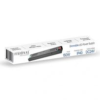 Reguliuojamo ryškumo LED maitinimo šaltinis 24V, 6.25A, 150W, IP40