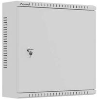 Lanberg montavimo korpusas WAT1-4014-00S, 10 colių, 400x400x140 mm, pilkas, metalas, IP20, 60 kg, 2U, MESH plokštė