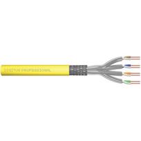 Digitus Professional Cat.7a S/FTP installation cable simplex (yellow, 100 meter roll)