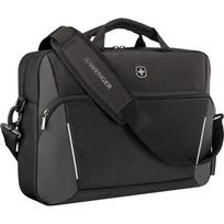 Wenger Nešiojamo kompiuterių krepšys Xe 653299, 17 l, 16", 37x1.5x25.5 cm, juoda, pilka, poliesteris, PVC, atsparus vandeniui