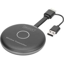 Digitus Wireless HDMI Transmitter Click & Present PRO, HDMI extension (black)
