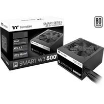 Thermaltake Smart W3 PS-SPW-0500NNFAWE-1, 500W, ATX, 80 PLUS White, 24-pin, 1x 8-pin EPS, 2x 6+2-pin PCI-E, 4x SATA, 4x Molex