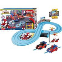 Carrera FIRST Spidey - It's Spidey Time! 20063049, 2,4m, 930x450mm, 2 žaidėjai, nuo 36 mėn., lenktynių trasa