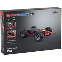 Fischertechnik 571900 Maker Kit Car, robotikos konstravimo rinkinys, 14 metų ir vyresni, 119 dalių, enkoderio variklis