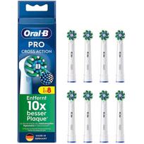 Oral-B dantų šepetėlio galvutės Pro Cross Action 8006540860472, 8 vnt, balta