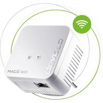 Devolo Powerline adapteris MAGIC 1 WIFI MINI 8559, 1200Mbit/s, 300Mbit/s, 1x LAN 10/100Mbit/s, Wi-Fi, Powerline, mesh, 4.4 W
