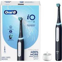 Braun Oral-B iO Series 3, Electric Toothbrush (black, Matt Black)