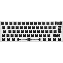 Sharkoon žaidimų klaviatūra Skiller SGK50 S4 4044951038466, 60%, USB, anglų, balta, juoda, mechaninė, keičiami jungikliai, RGB