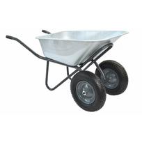 Awtools sodo vežimėlis AW66025, 100L, 130kg, 820mm, 530mm, 290mm, 0.7mm, 4.80/4.00-8/2PR, 95mm, 13kg, cinkuoto plieno lovys