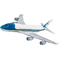 Cobi Boeing 747 Air Force One lėktuvas COBI-26610, 1087 vnt., 1:144, 46 cm, 42 cm, 15 cm, judančios turbinos, USAF ženklai