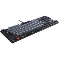 Cherry klaviatūra KC 500 MX LP TKL G8A-25550HOADE-2, 88 klavišai, QWERTZ, USB, mechaninė, laidinė, apšvietimas, nuimamas kabelis