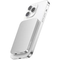 Nevox Belaidė magnetinė Powerbank QI2 2292, 5000mAh, USB-C, MagSafe suderinama, LED indikatorius, aliuminio korpusas